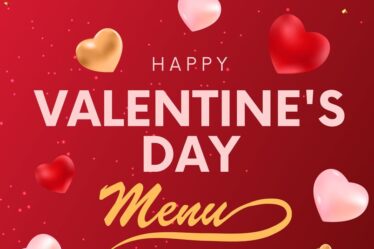 Valentine's Day Special Menu
