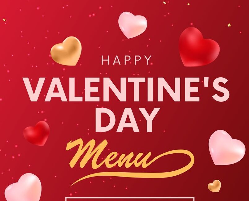 Valentine's Day Special Menu